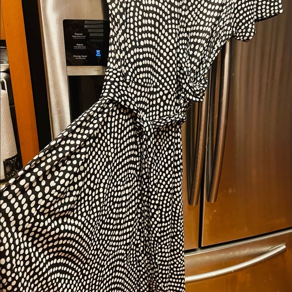 Dress 1X in black white polkadot women size - Picture 3 of 6